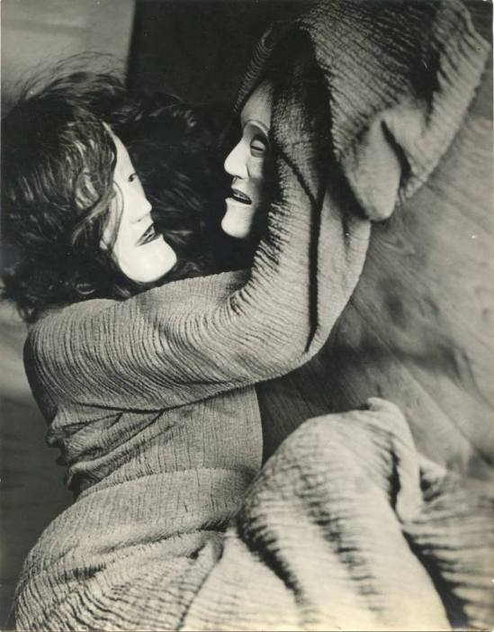 Unknown photographer. Dance masks 1930. Via anamorfose
