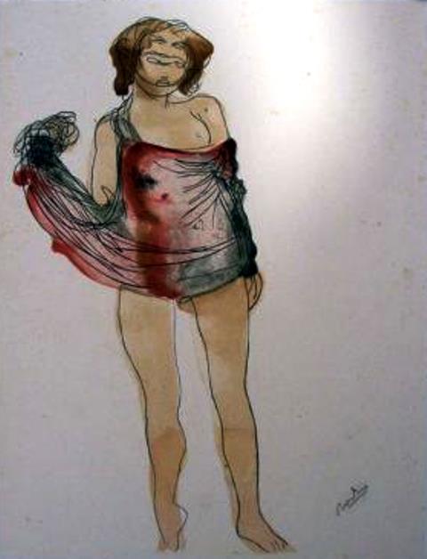 Auguste Rodin. Sans titre 1905