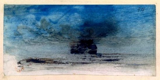 Victor Hugo. Rocher et ciel bleu 1835-1863