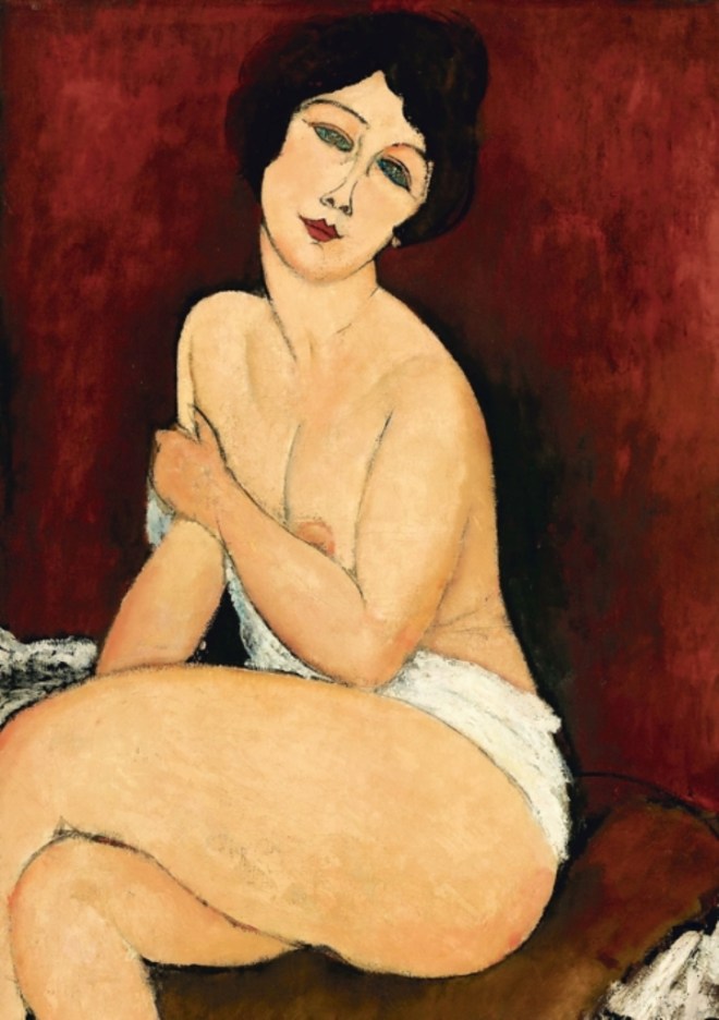 Amedeo Modigliani. Cariatide 1914