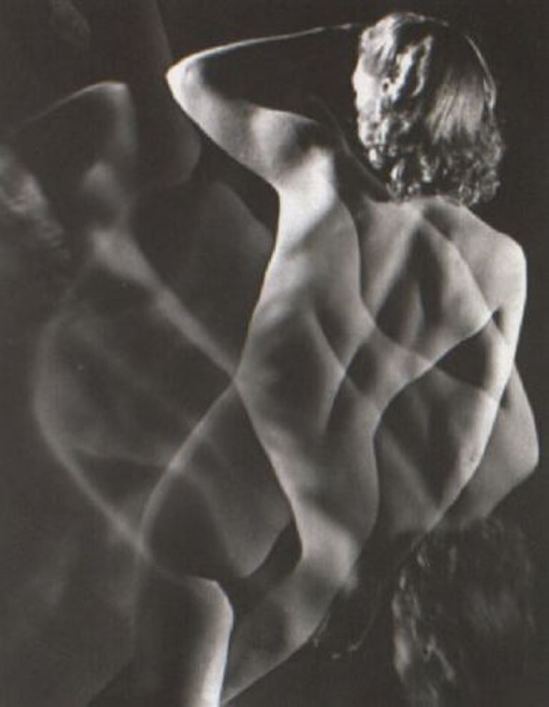 Emery P. Reves-Biro. Optigram of woman 1940-1949. Via artnet