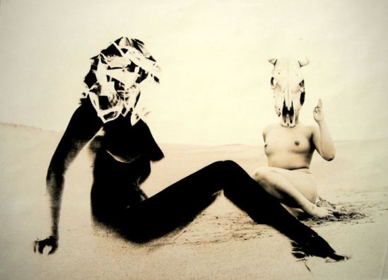 Kansuke Yamamoto ©Toshio Yamamoto. A Peculiar Grounding 1956. This was published in the Chuniti Newspaper on 11 Dec.1956