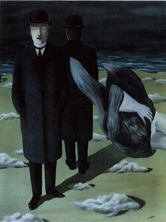  René Magritte. The meaning of the night. Via artcentric on tumblr