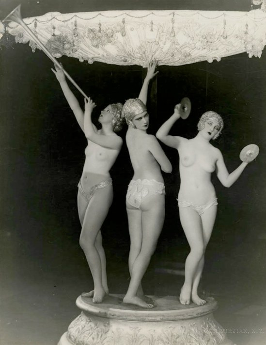 John de Mirjian. Erotic nude trio 1920. Via ebay