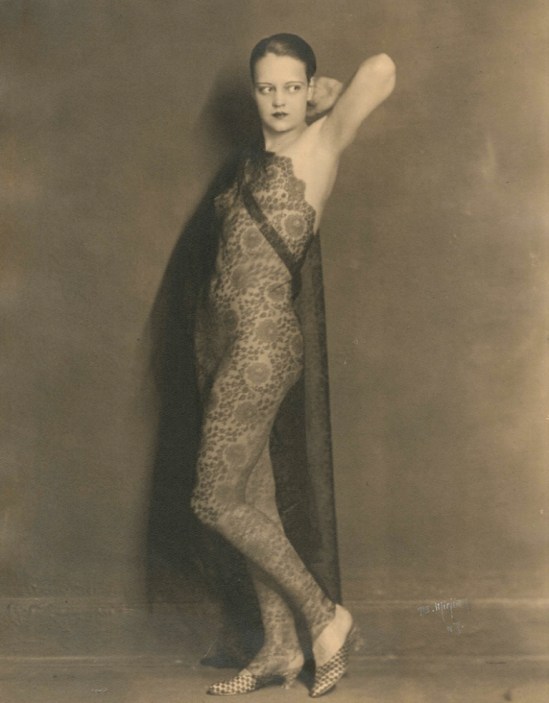 John de Mirjian. Nu à la dentelle 1920 Épreuve gélatino-argentique Via Piasa