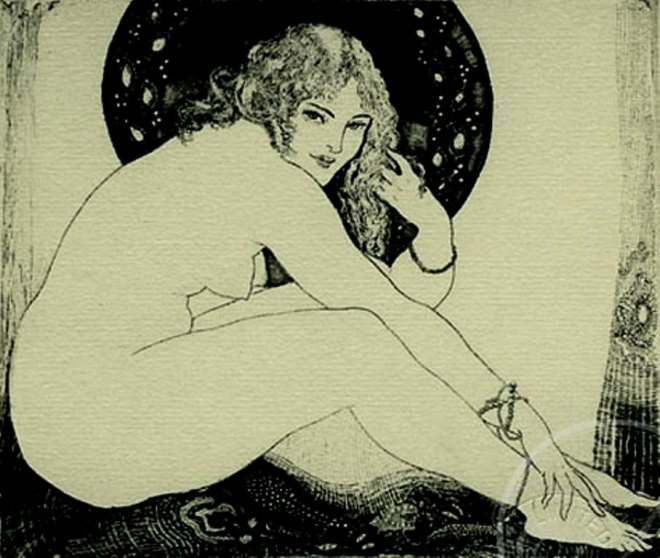 Norman Lindsay. The Anklet