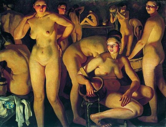 Zinaida Serebriakova. Sauna