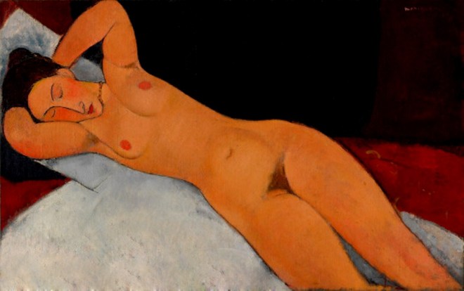 Amedeo Modigliani. Nude 1917