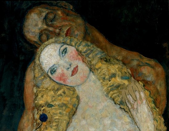 Gustav Klimt. Adam and Eve 1917 (Détail)
