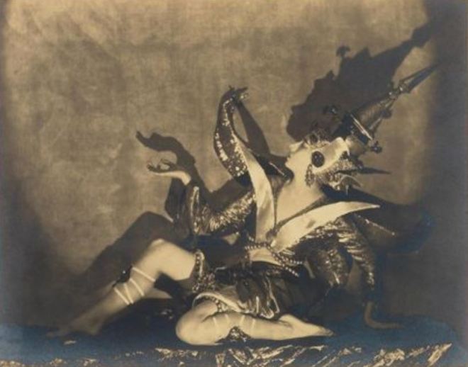 Nickolas Muray. Ruth Page's first solo The Poisoned Flower 1921. Via artnet