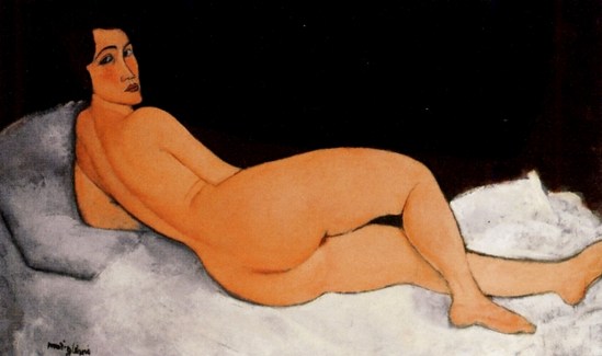 Amedeo Modigliani. Nu couché 1917