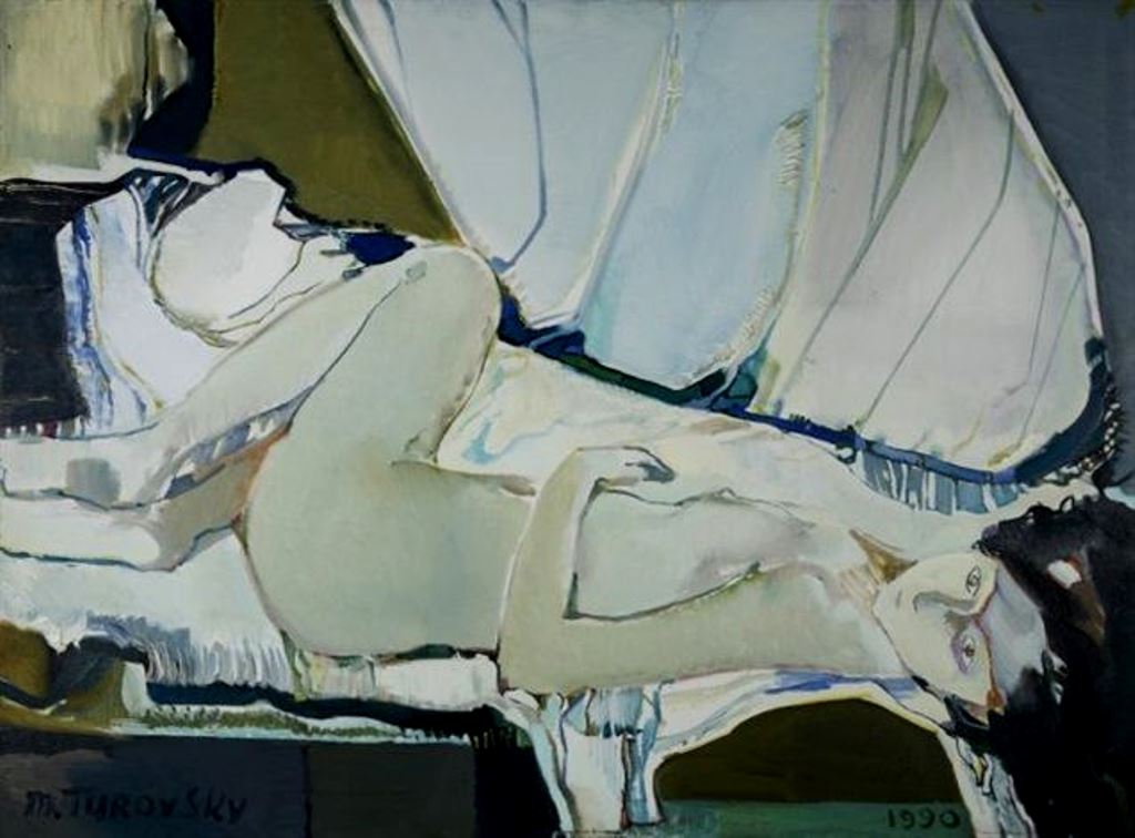 Mikhail Turovsky. Reclining nude 1990
