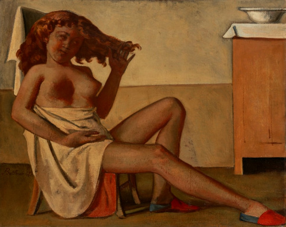 Balthus. Adolescente aux cheveux roux 1947