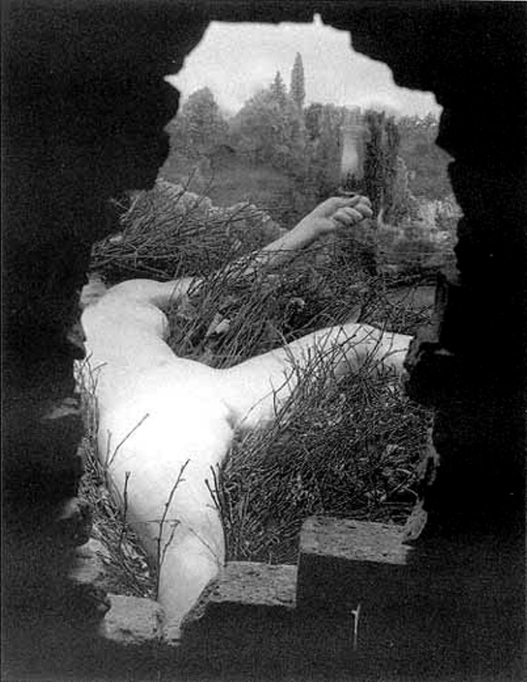 Marcel Duchamp. Given. 1) The Waterfall, 2) The illuminating gas (Etant Donnés) 1946-1966. Courtesy of the Philadelphia Museum of Art