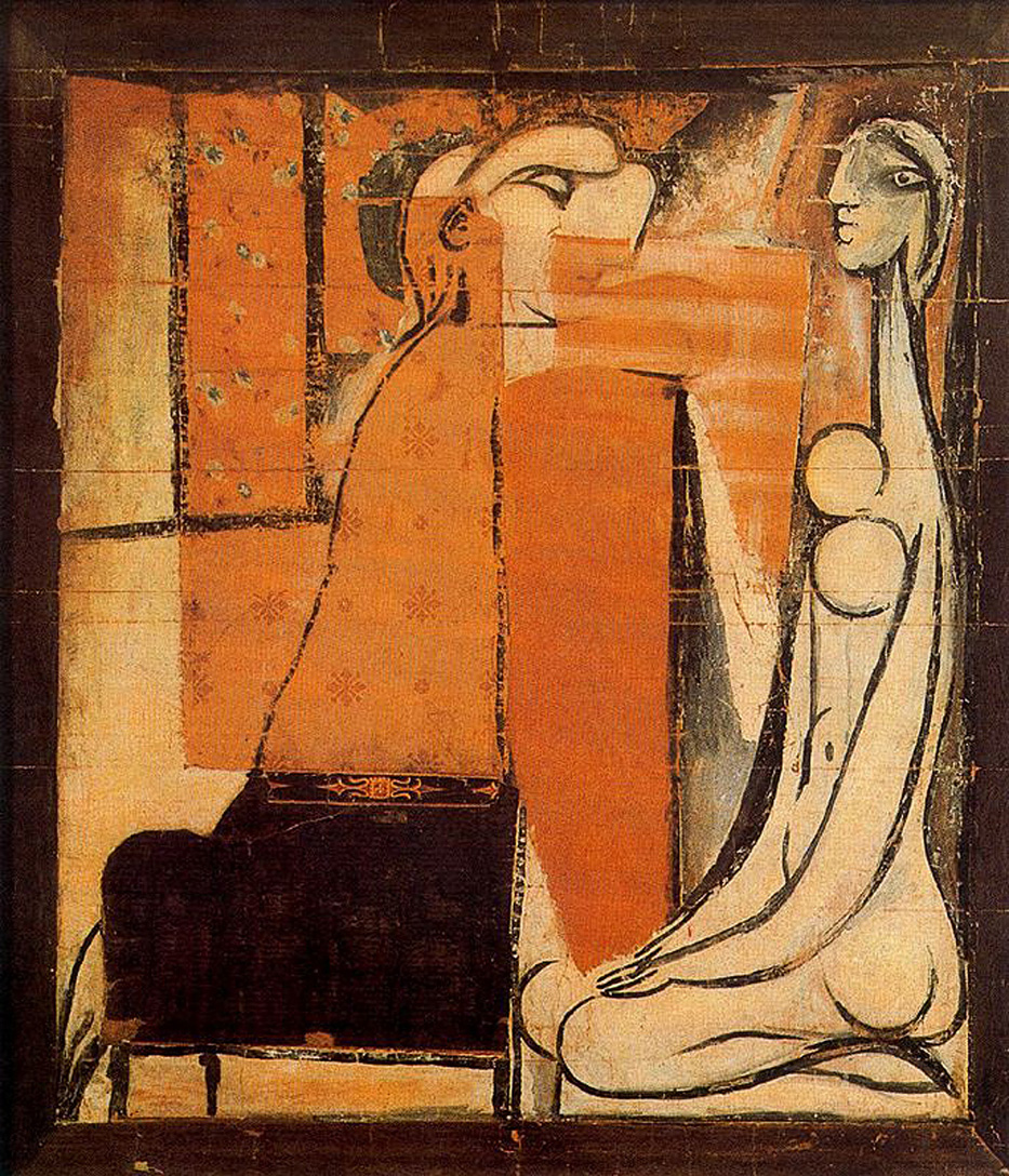 Pablo Picasso. Deux femmes (La confidence) 1934