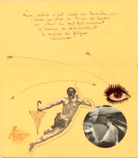 Marcel Mariën1. Lettre collage. Undated. Via belgian-heritage