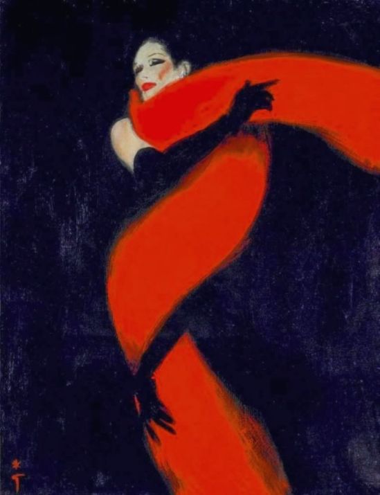 René Gruau. Vogue 1961