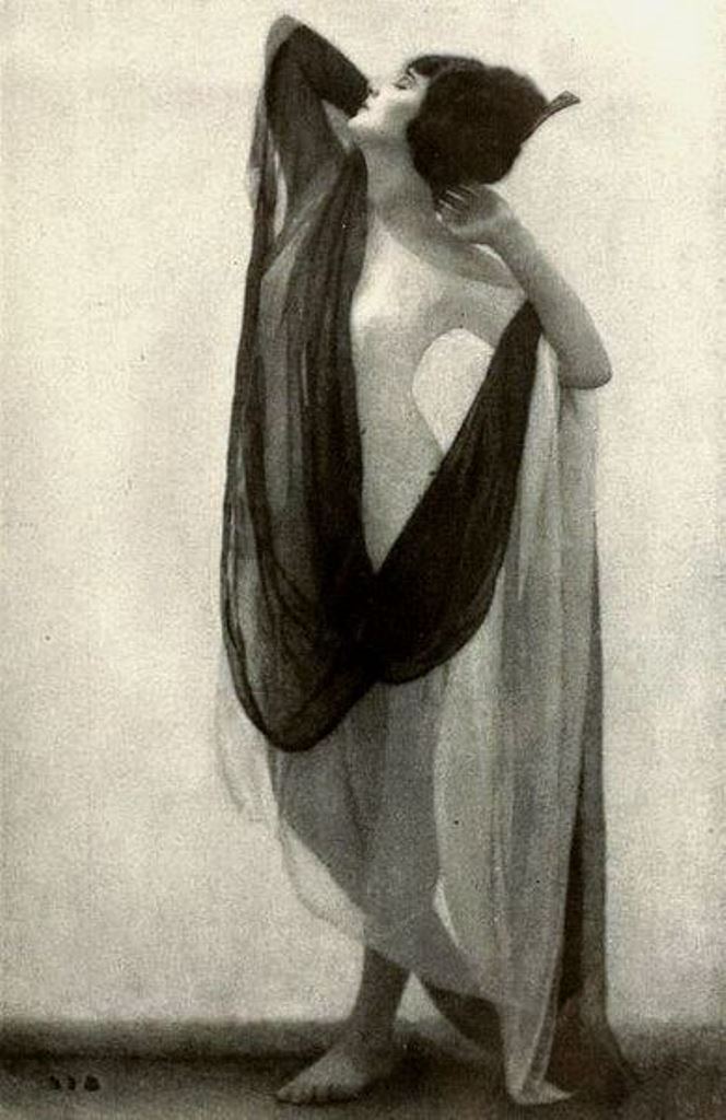 American actress Betty Blythe on page 65 of the December 1922 Shadowland.