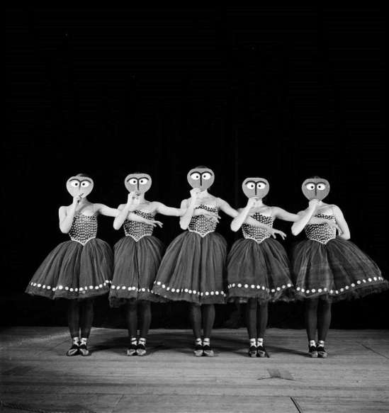 Boris Lipnitzki. Les songes, Balanchine's ballet 1933. Via getty