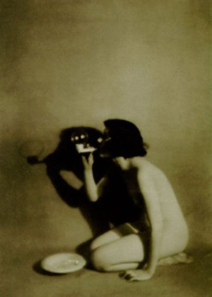 Charles J. Cook. Blowing bubbles. Via artnet