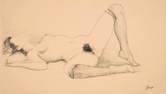 Jules Debruycker. Naakt