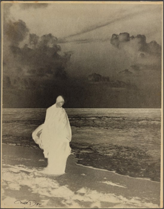 Nell Dorr. Study in black and white 1926. Via nypl