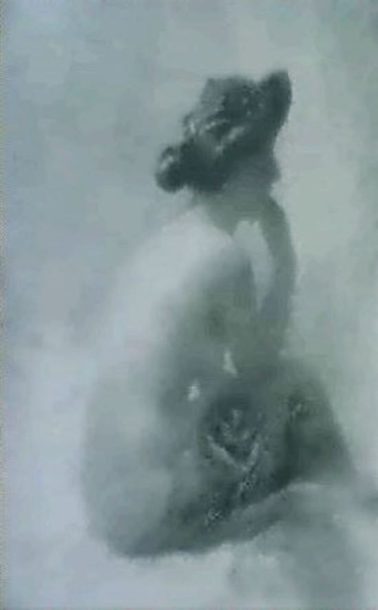 Robert Demachy. Nu assis de dos 1905. Via artnet