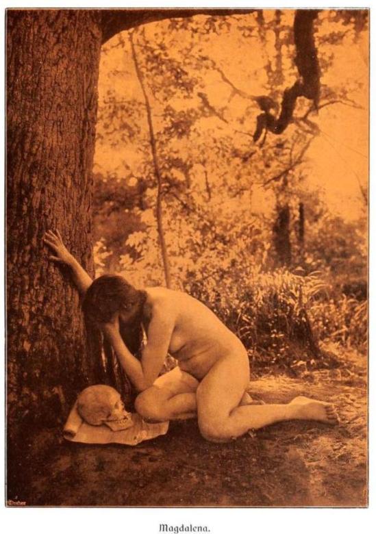 From the book Weibliche Schönheit. Kritische Betrachtungen über die Darstellung des Nackten in Malerei und Photographie. Dr. B