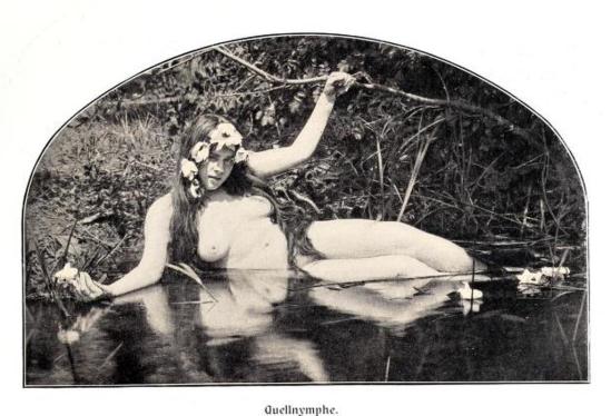 From the book Weibliche Schönheit. Kritische Betrachtungen über die Darstellung des Nackten in Malerei und Photographie. Dr. B