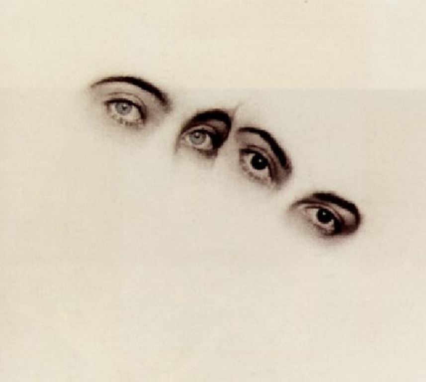 Rudolf Koppitz. Augen 1928. Via artnet