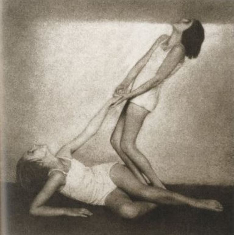 Rudolf Koppitz. Dancers. Via argentic