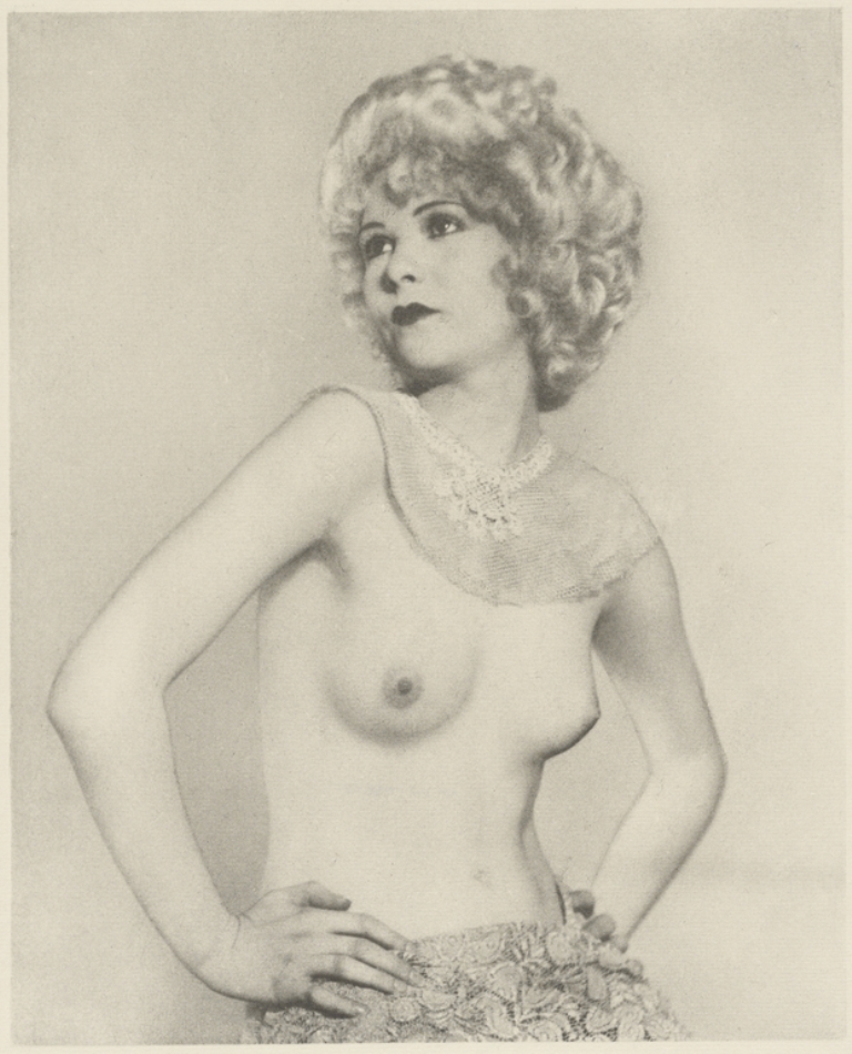 [Partially Nude Female with Hands on Hips]