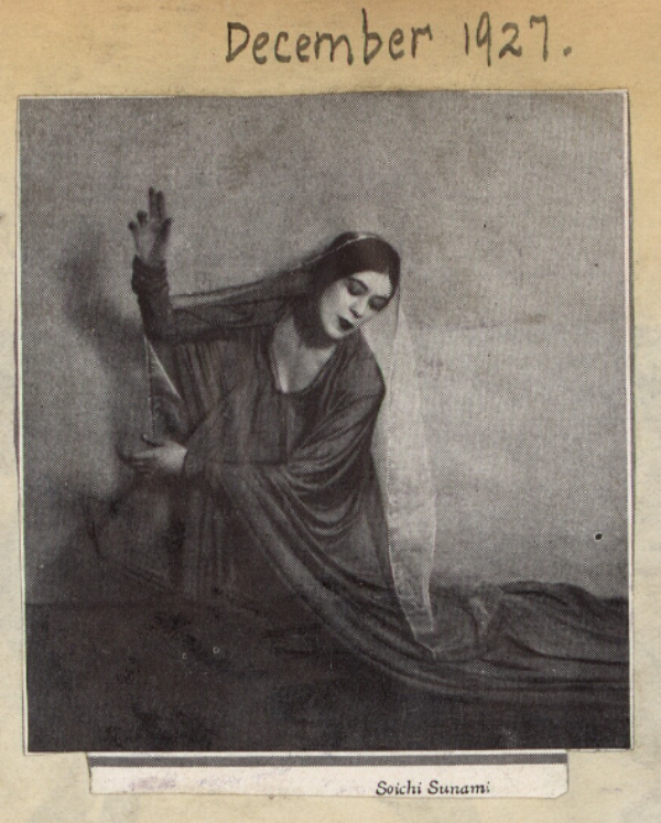Soichi Sunami. Martha Graham 1927. Via libraryofcongress