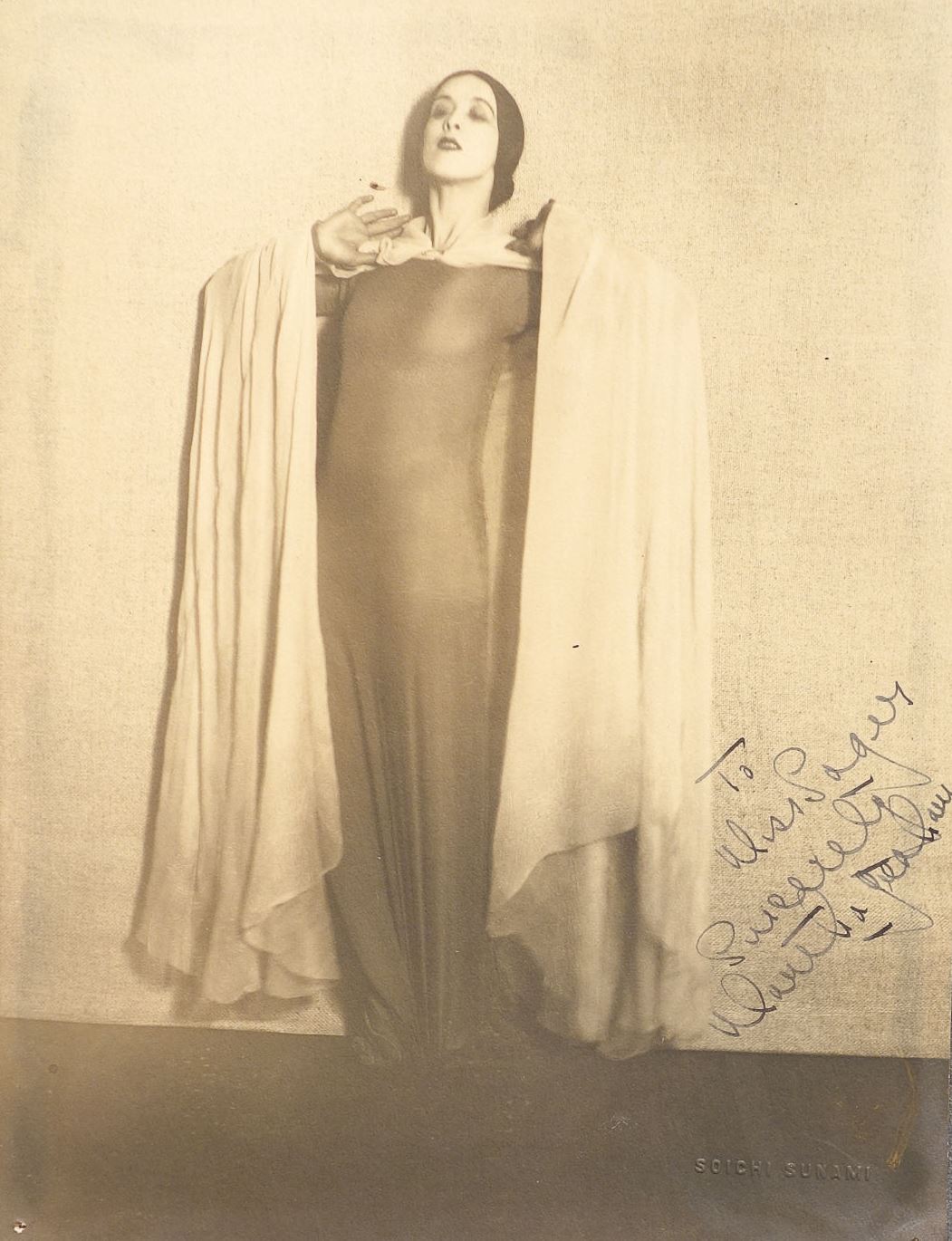 Soichi Sunami. Martha Graham.  Invocation before 1950. Via ebay