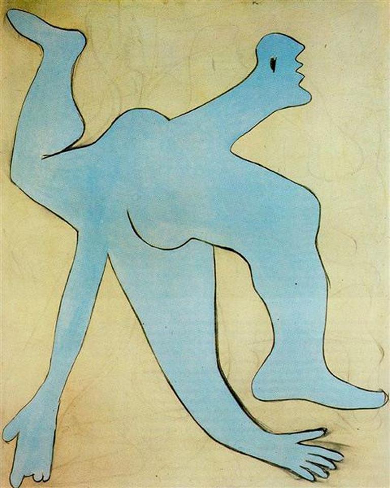 Pablo Picasso. L'acrobate bleu 1929 ©Succession Picasso