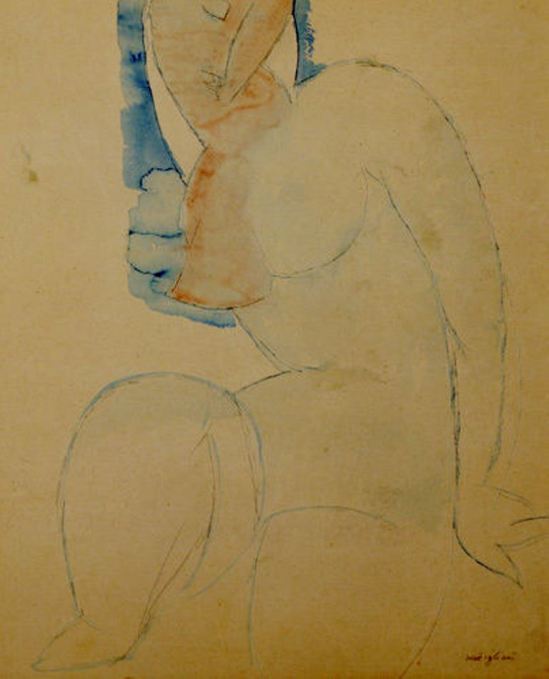 amedeo-modigliani-cariatide-1912-1914