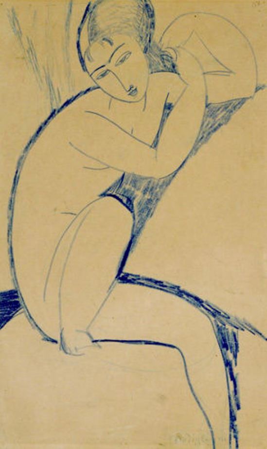 amedeo-modigliani-cariatide