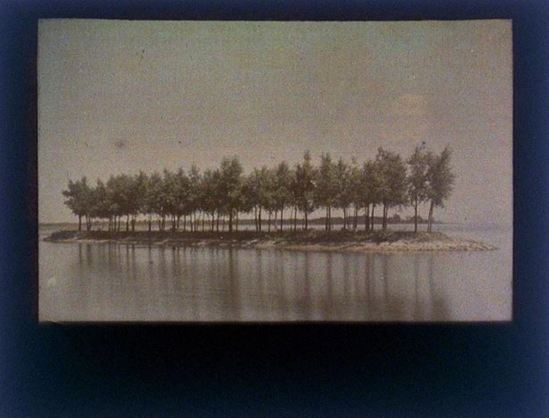 charles-c-zoller-island-of-trees-along-river-1929-autochrome-via-eastmanuseum