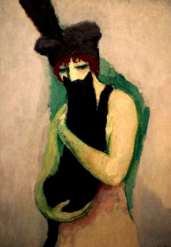 kees-van-dongen-woman-with-cat