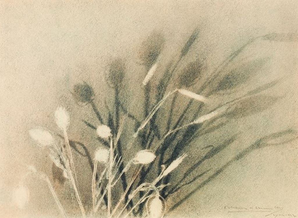 Blanc &amp; Demilly. Fleurs 1927. Color gum bichromate. Via artnet