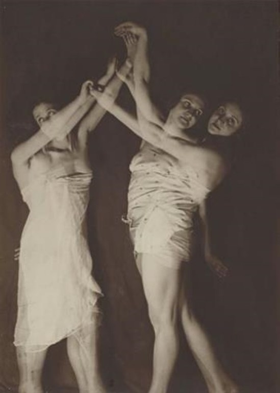 Georgi Zimin. Dance study 1920. Via mutualart