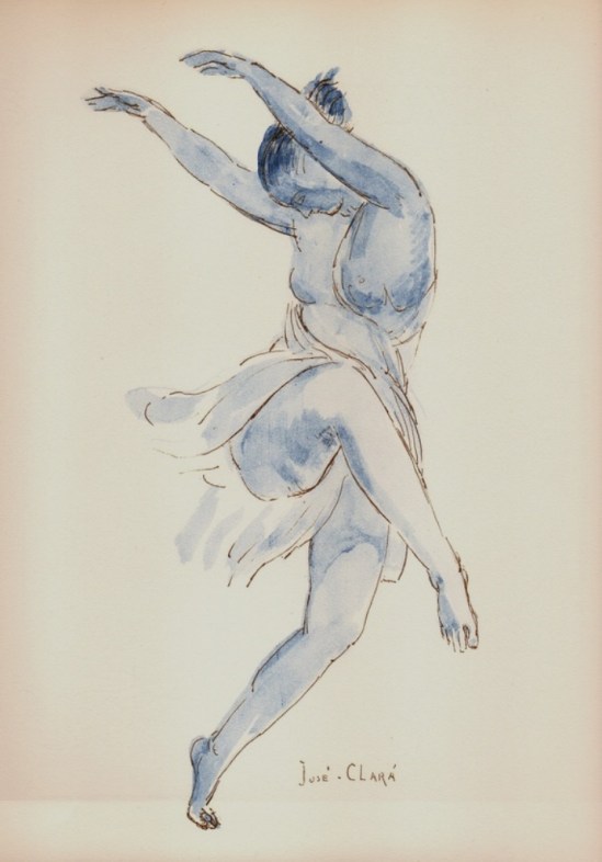Jose Clara. Isadora Duncan 1927