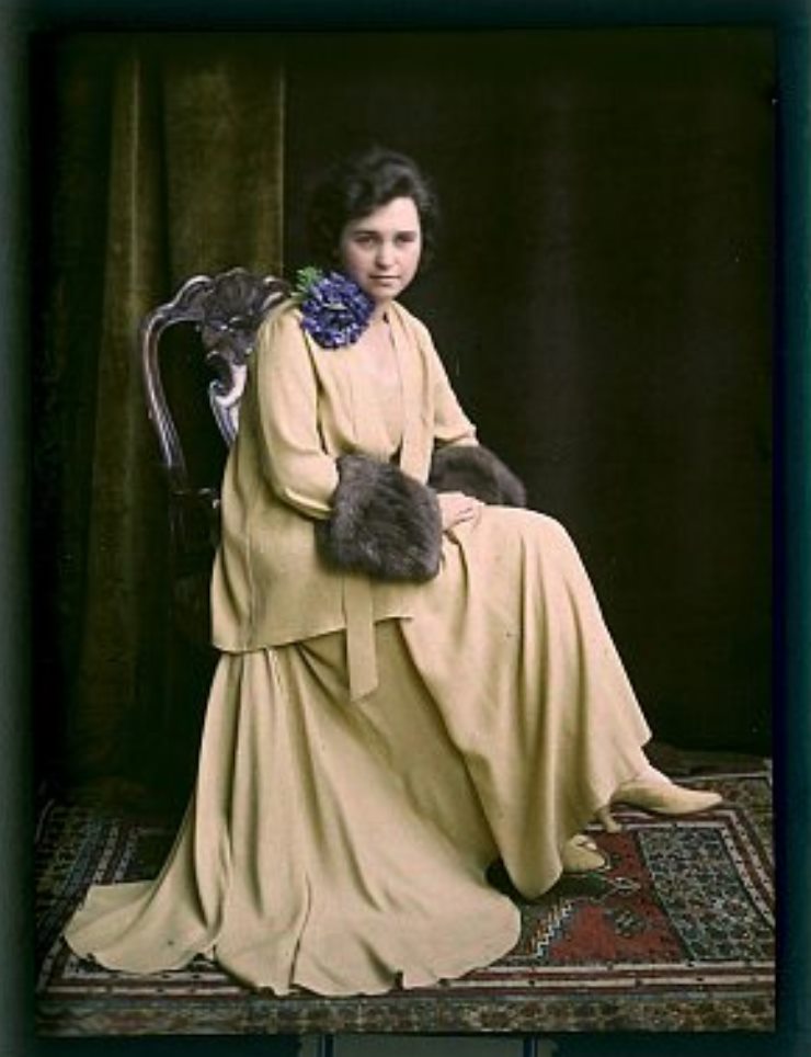 Karel Šmirous. Sans titre 1915. Autochrome. Via europeanautochrome