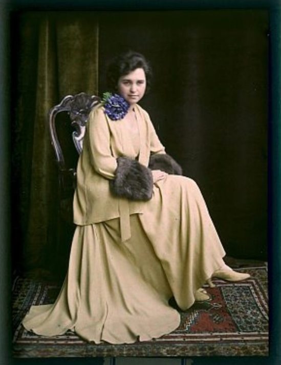 Karel Šmirous. Sans titre 1915. Autochrome. Via europeanautochrome