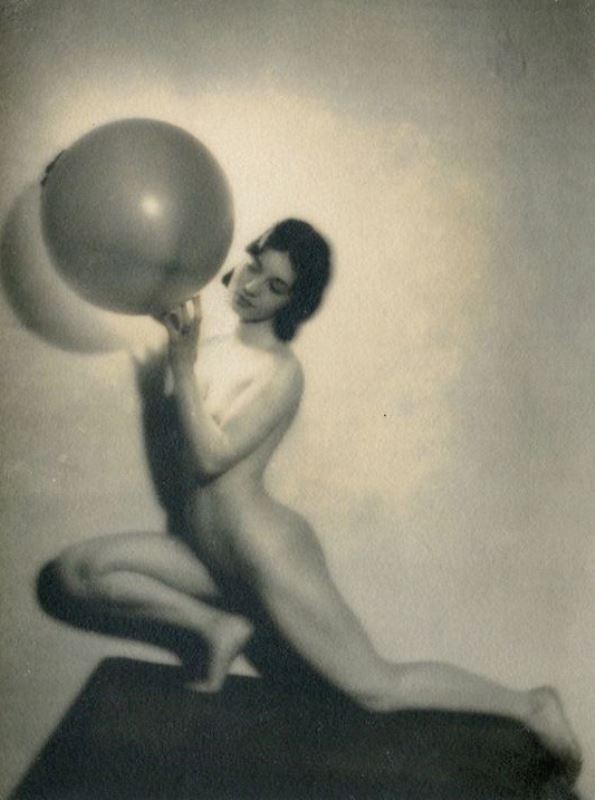 Bernard Leedham4. Nude study 1920. Via ebay