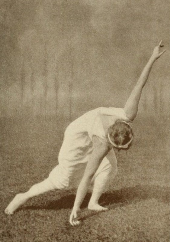 From the book Dancing with Helen Moller 1918