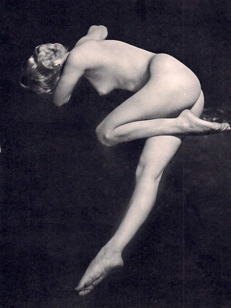 Lucien Lorelle. Low Key Nude. Via invaluable